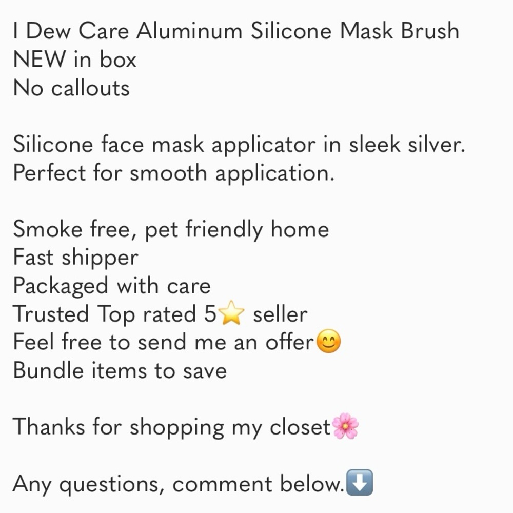 I Do Care 3 pc Mini Scoops Skincare Set -and the silicone applicator brush NIP - Picture 14 of 14